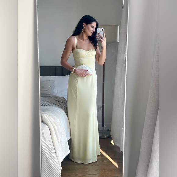 Reformation - Britney Satin Dress - Picture 2 of 9